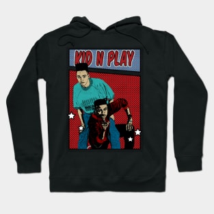 Kid N Play Pop Art Comic Style Hoodie